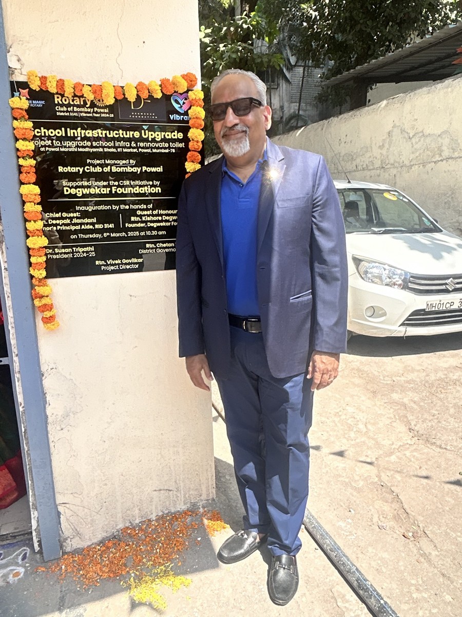 Powai Marathi School infrastructure upgrade